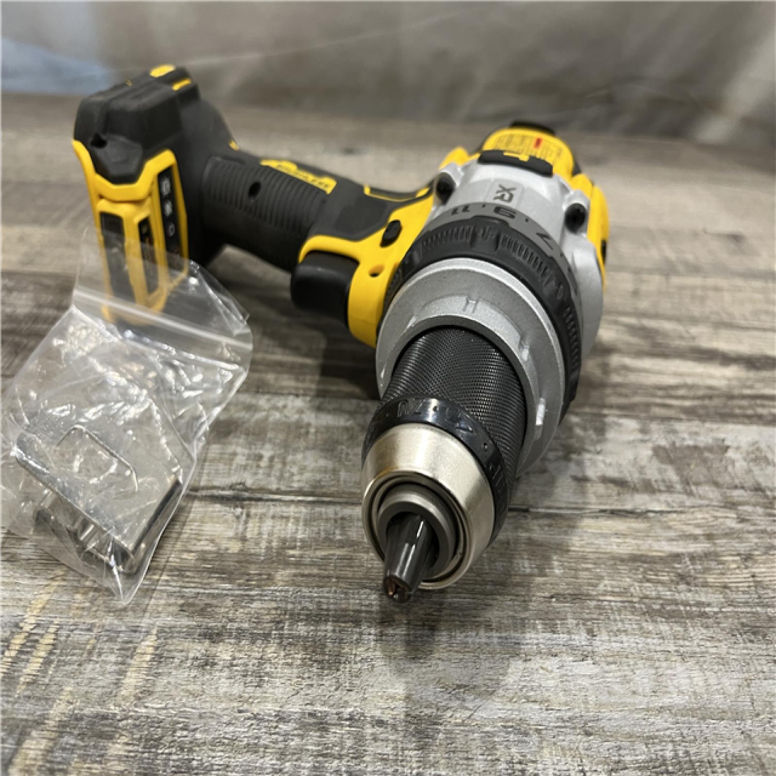 AS-IS DEWALT 20V MAX Brushless Cordless 1/2 3-Speed Hammer Drill (Tool-Only)