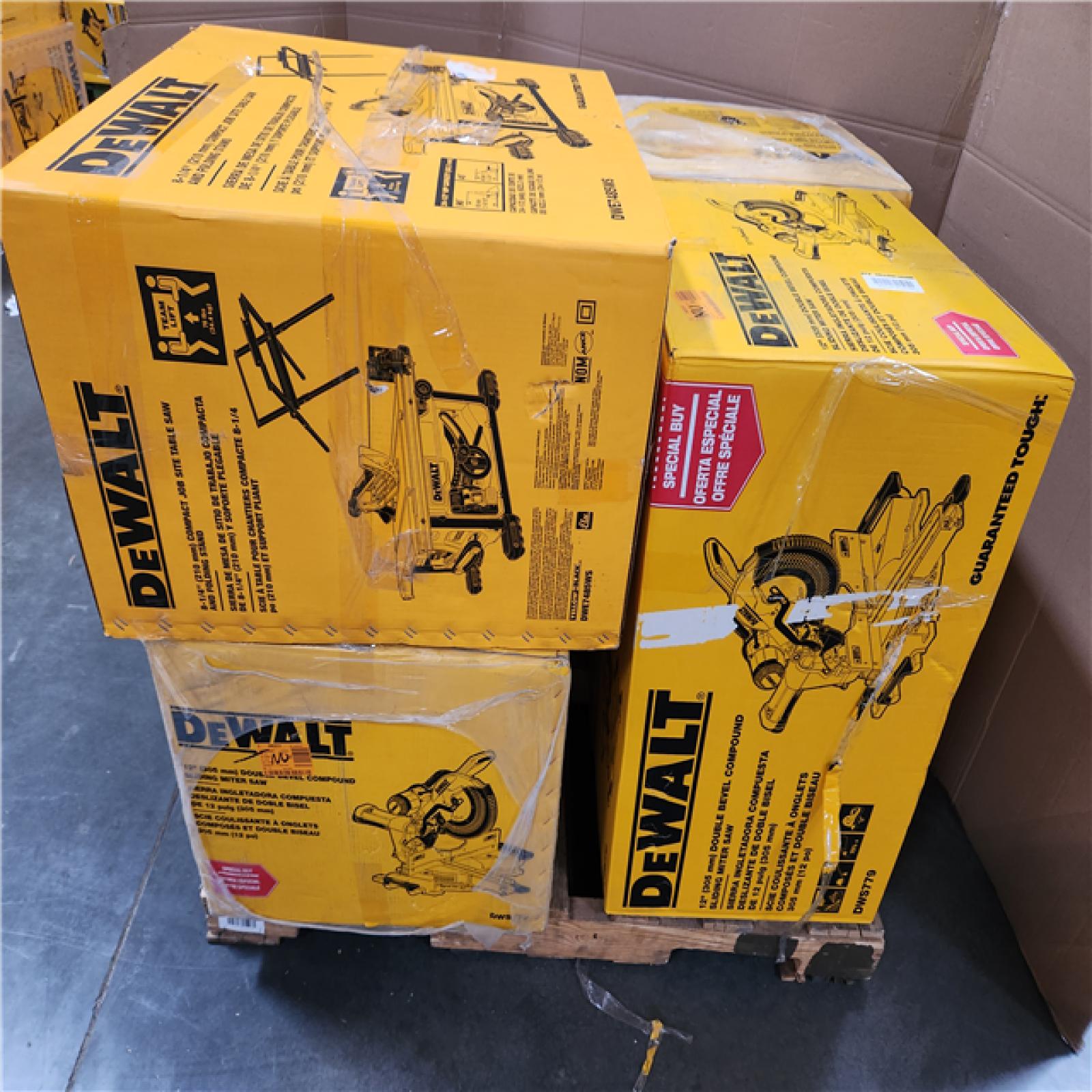 California DeWalt Tool Pallet: Appears in Excellent Condition