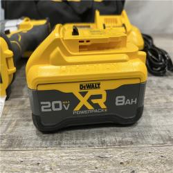 AS-IS DEWALT 20V XR Lithium-Ion Cordless Hammer Drill Kit