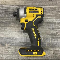 AS-IS DEWALT Atomic 20V Max Lithium-Ion Brushless Cordless Compact 1/4 in. Impact Driver Kit
