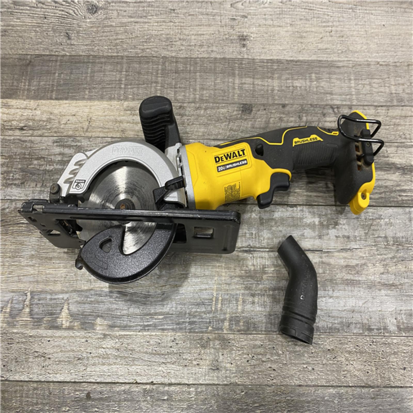 AS-IS DEWALT ATOMIC 20V MAX Cordless Brushless 4-1/2 in. Circular Saw (Tool Only)