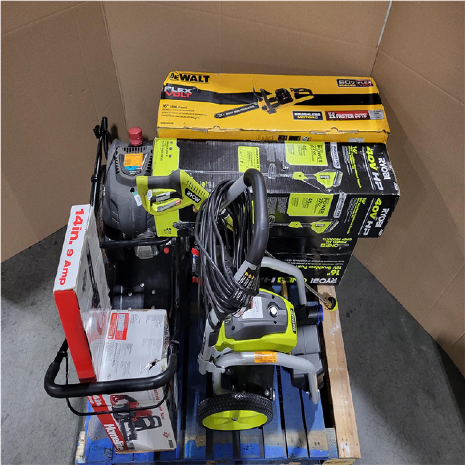 CALIFORNIA AS-IS OUTDOOR POWER EQUIPMENT