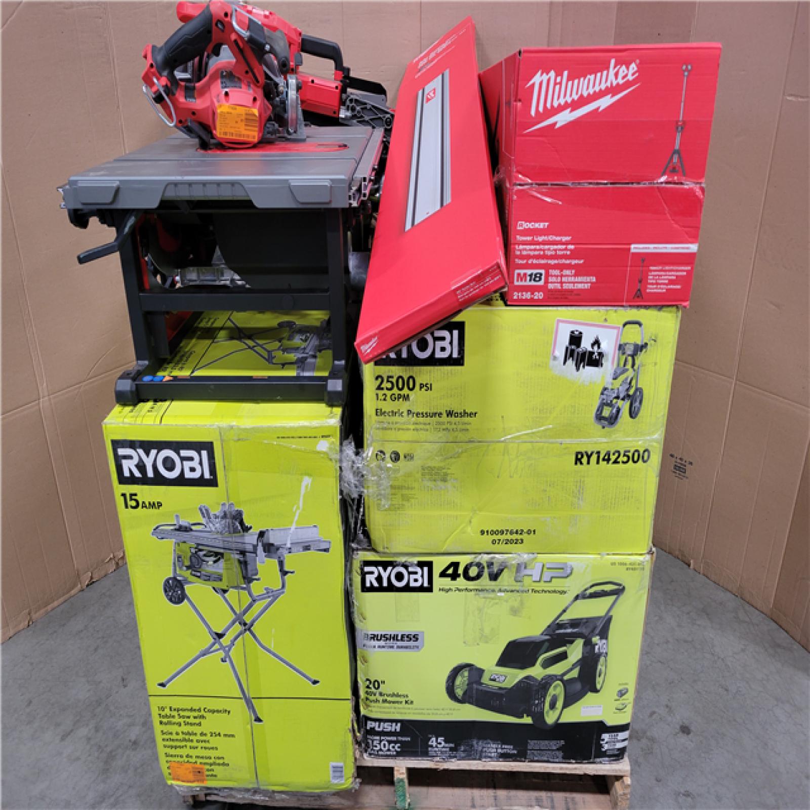 CALIFORNIA AS-IS TOOL PALLET