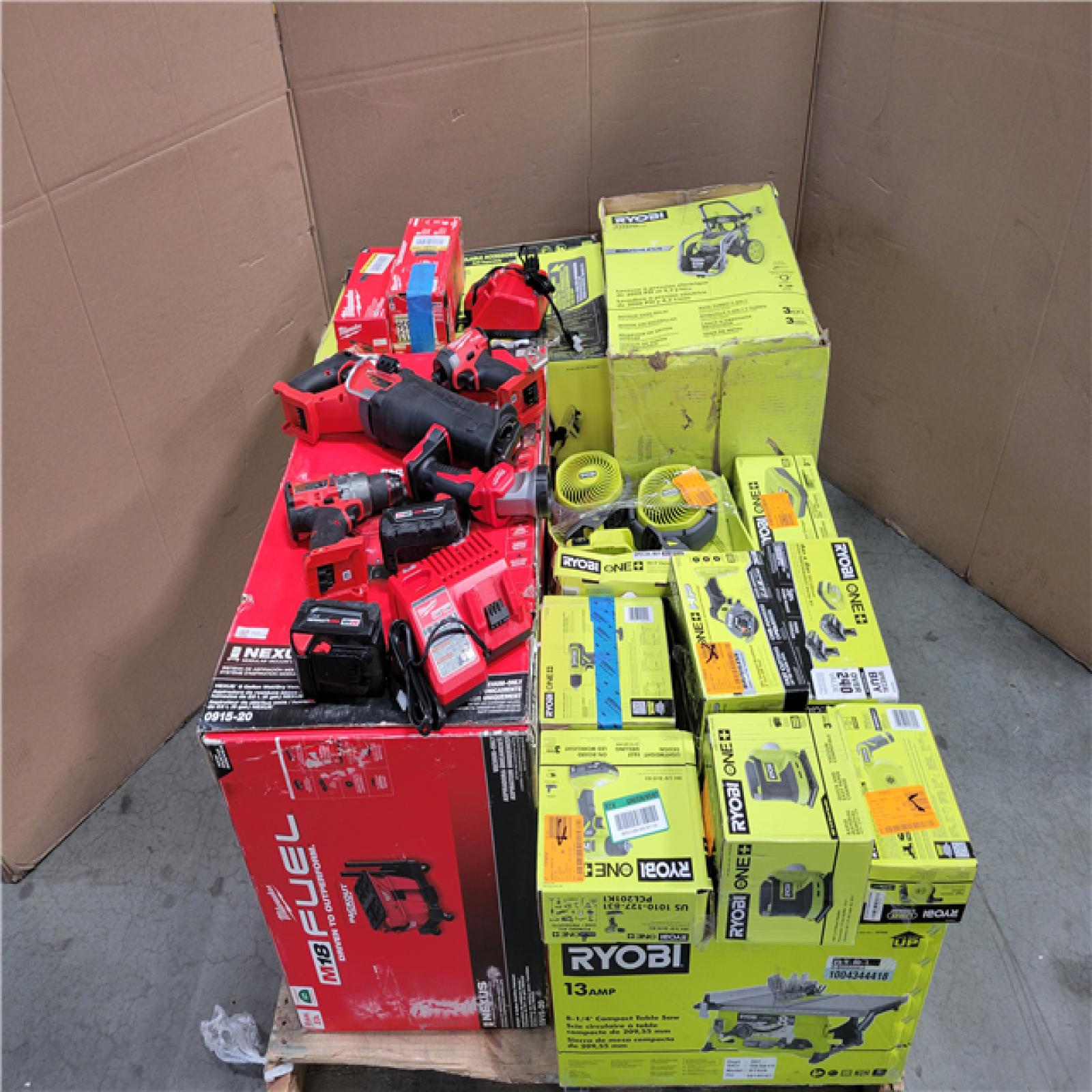 CALIFORNIA AS-IS TOOL PALLET