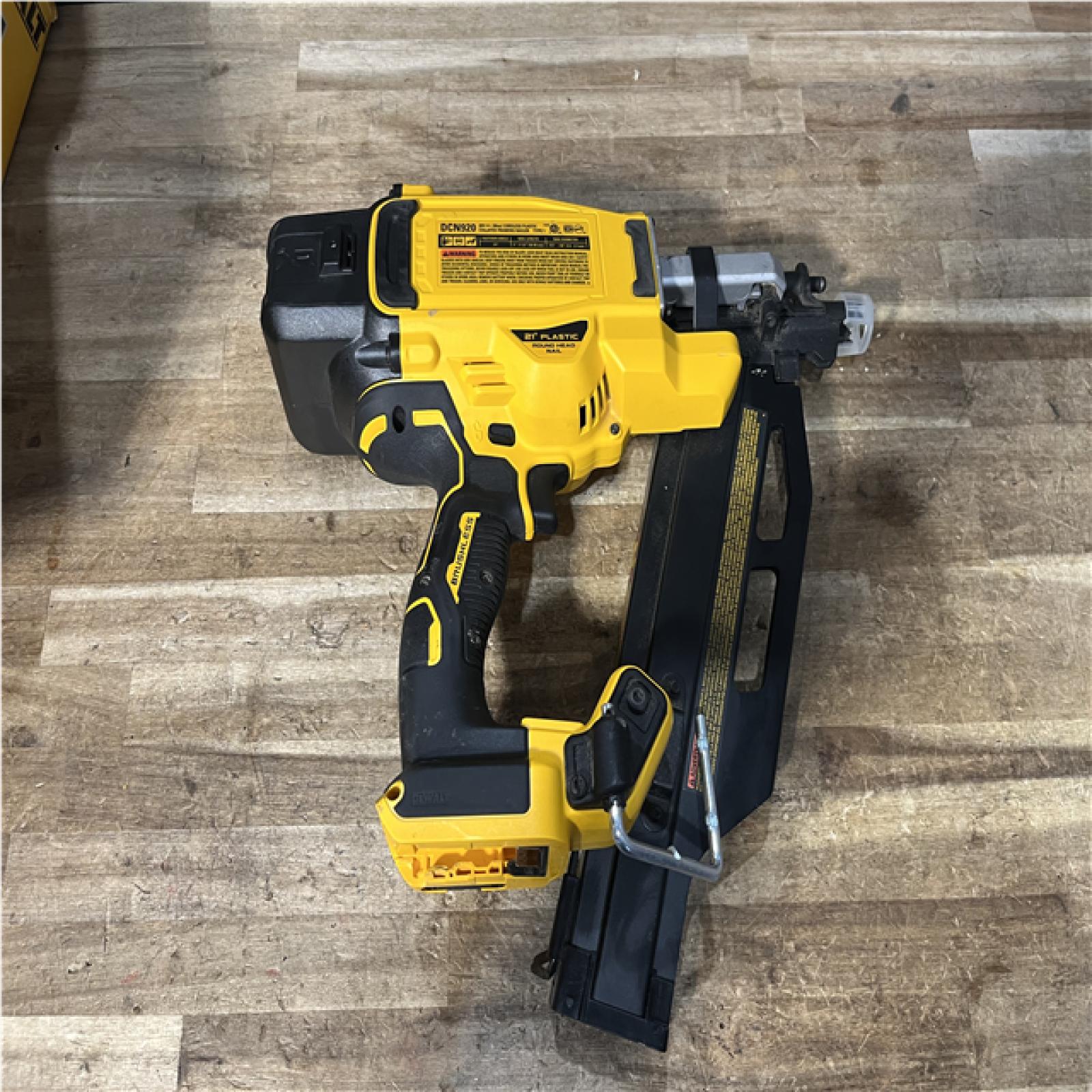 Houston Location AS-IS DEWALT 20-Volt 21° Cordless Framing Nailer (Tool-Only)