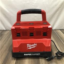 AS-IS Milwaukee 18V Lithium-Ion PACKOUT 6-Port Rapid Charger