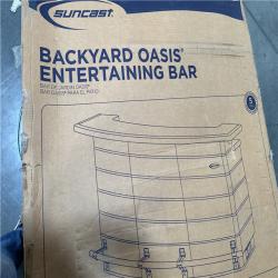 California AS-IS Suncast Backyard Oasis Entertraining Bar (Damaged Box)
