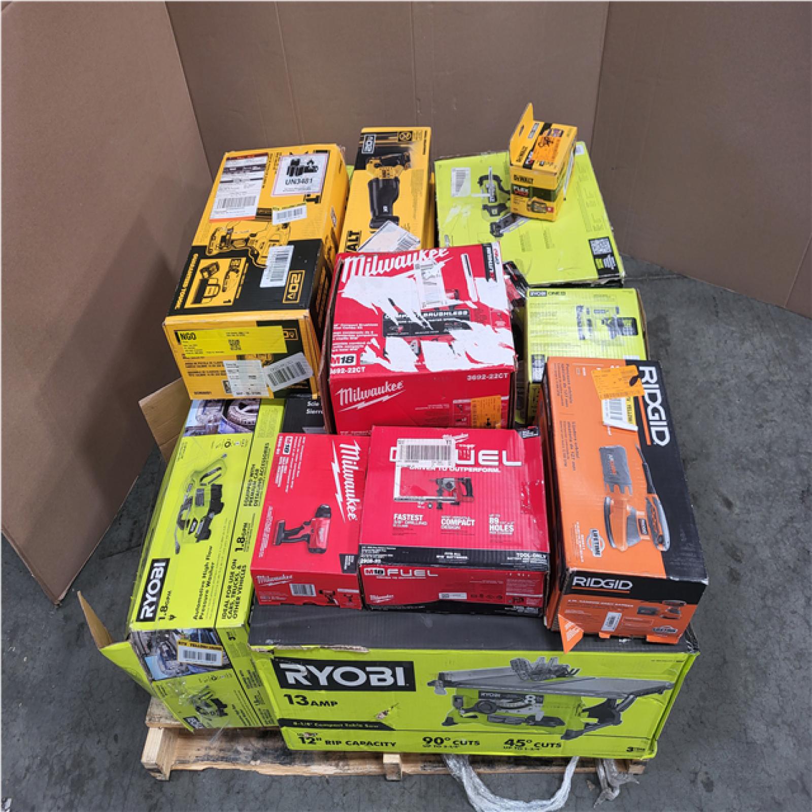 CALIFORNIA AS-IS TOOL PALLET