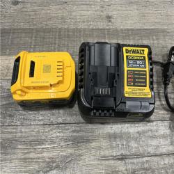 AS-IS DEWALT 20V MAX XR POWERSTACK Lithium-Ion Battery Starter Kit with 3.5Ah Battery and Charger