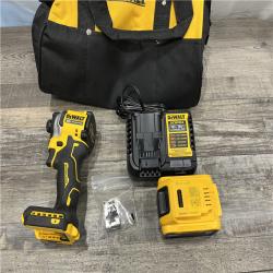 AS-IS DEWALT ATOMIC 20V MAX Lithium-Ion Cordless 1/4 in. Brushless Impact Driver Kit