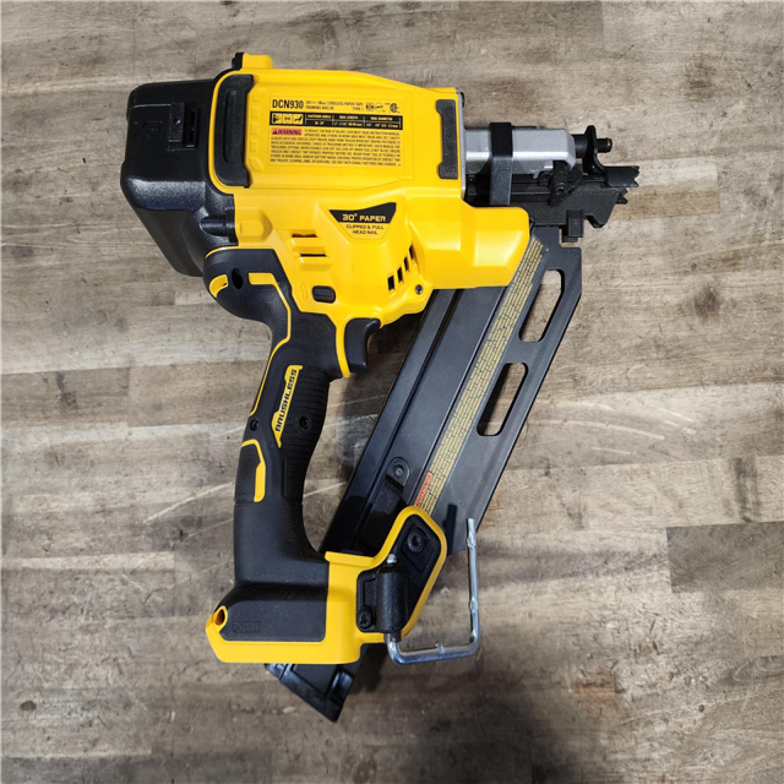 HOUSTON LOCATION - AS-IS DEWALT 20V 30 Degree Cordless Framing Nailer (Tool-Only)