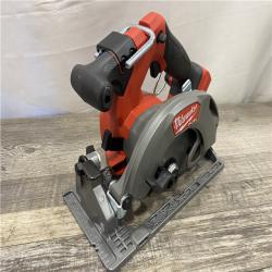 AS-IS Milwaukee FUEL 18V Lithium-Ion Brushless Cordless 6-1/2 in. Circular Saw (Tool-Only)
