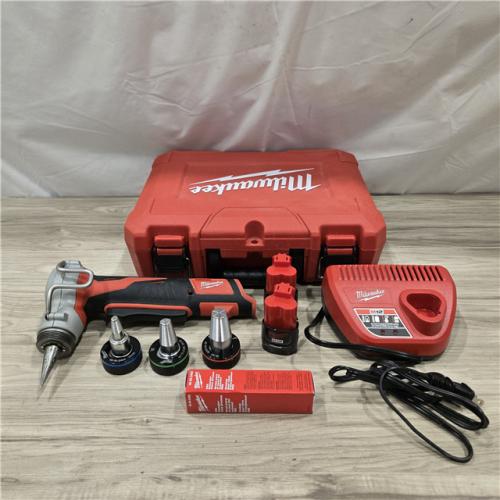 AS-IS Milwaukee M12 12V Cordless PEX Expansion Tool Kit