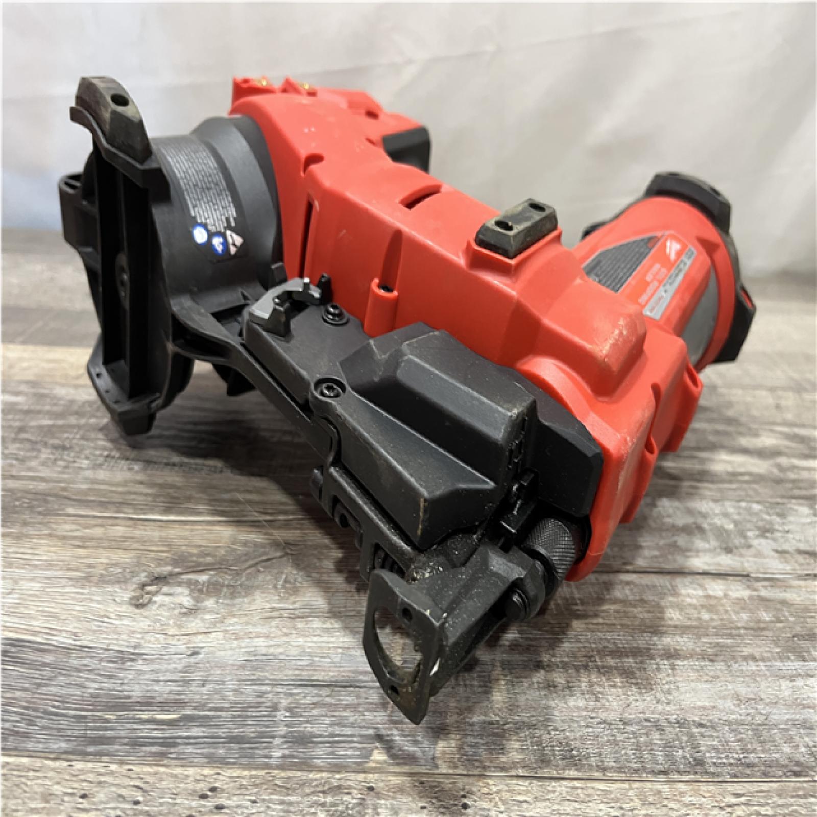 AS-IS Milwaukee FUEL 18-Volt Lithium-Ion Brushless Cordless Coil Roofing Nailer (Tool Only)