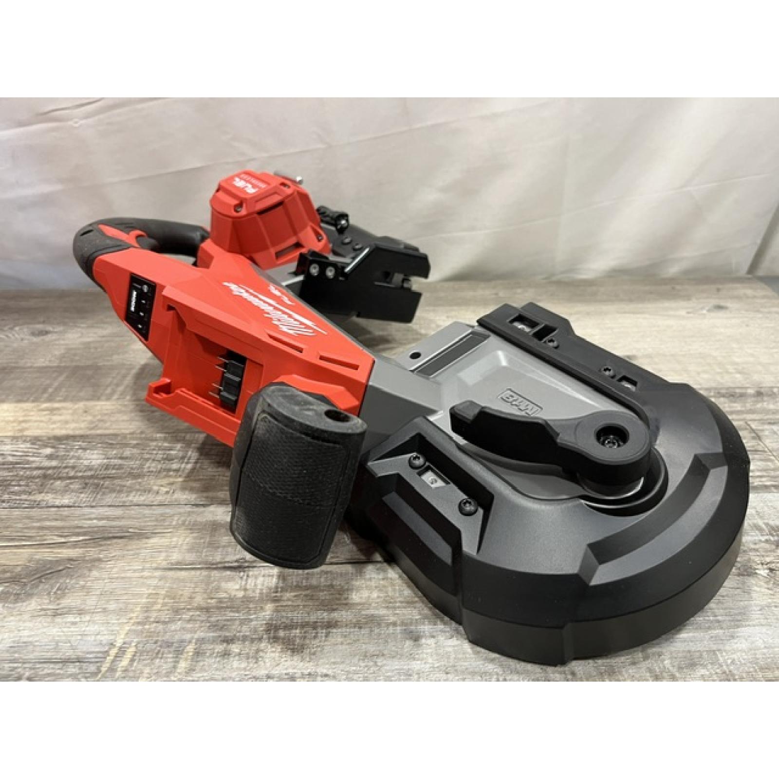 AS-IS Milwaukee FUEL 18V Lithium-Ion Brushless Cordless Deep Cut Band Saw (Tool-Only)