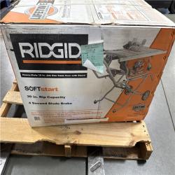 California NEW Ridgid Heavy Duty Job Site Table Saw with Stand