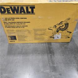 NEW! - DEWALT 12-in Dual Bevel Sliding Compound Miter Saw