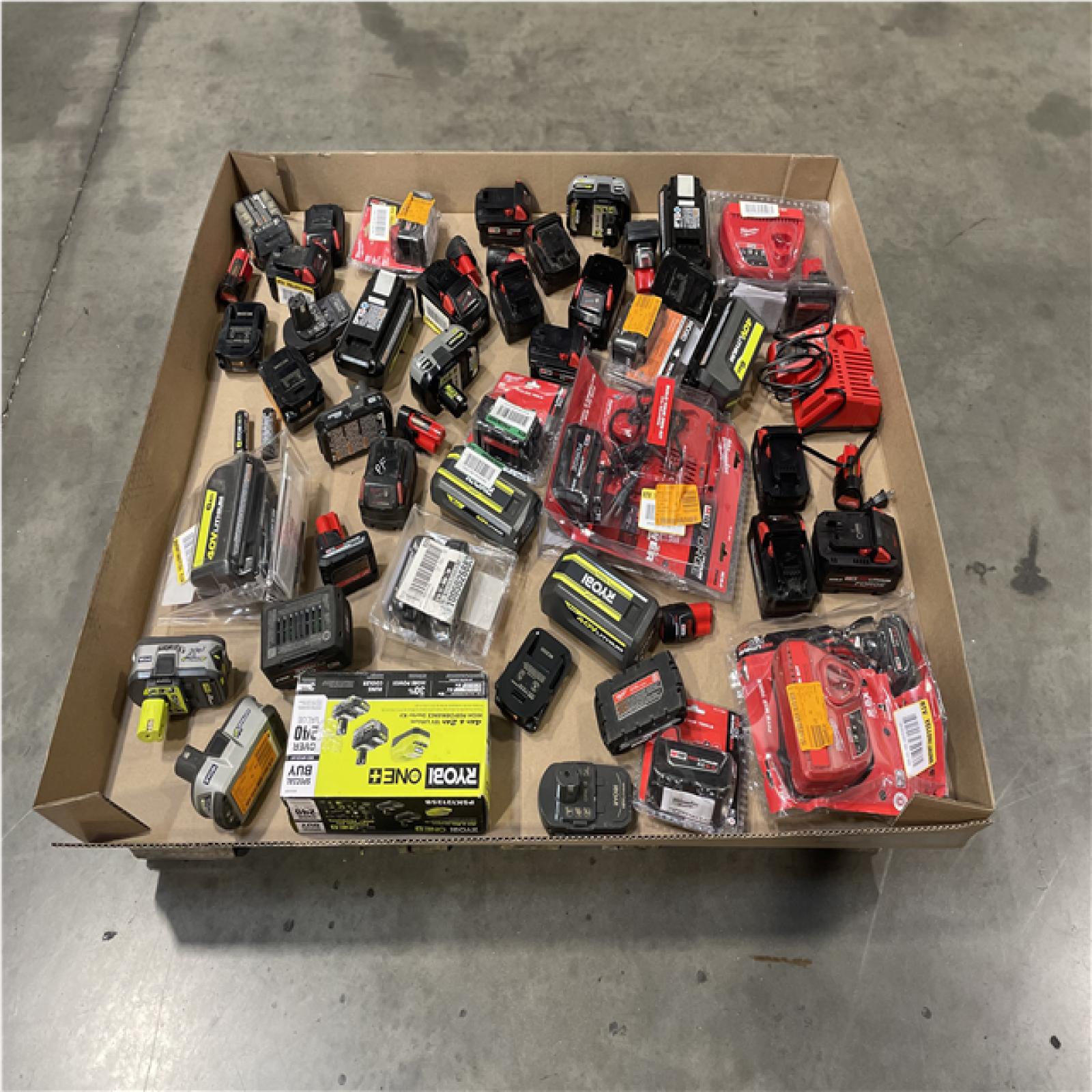 DALLAS LOCATION- AS-IS MIXED BATTERY PALLET 
