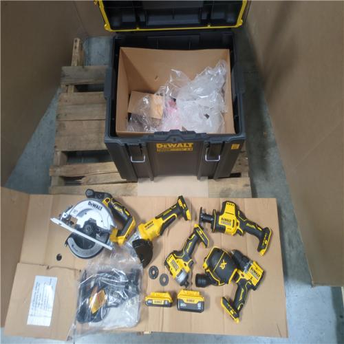 CALIFORNIA AS-IS DEWALT 20v 6 TOOL COMBO KIT