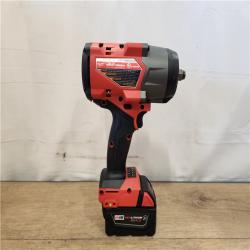 AS-IS- Milwaukee FUEL 18V Lithium-Ion Brushless Cordless 1/2 in. Impact Wrench w/Friction Ring Kit