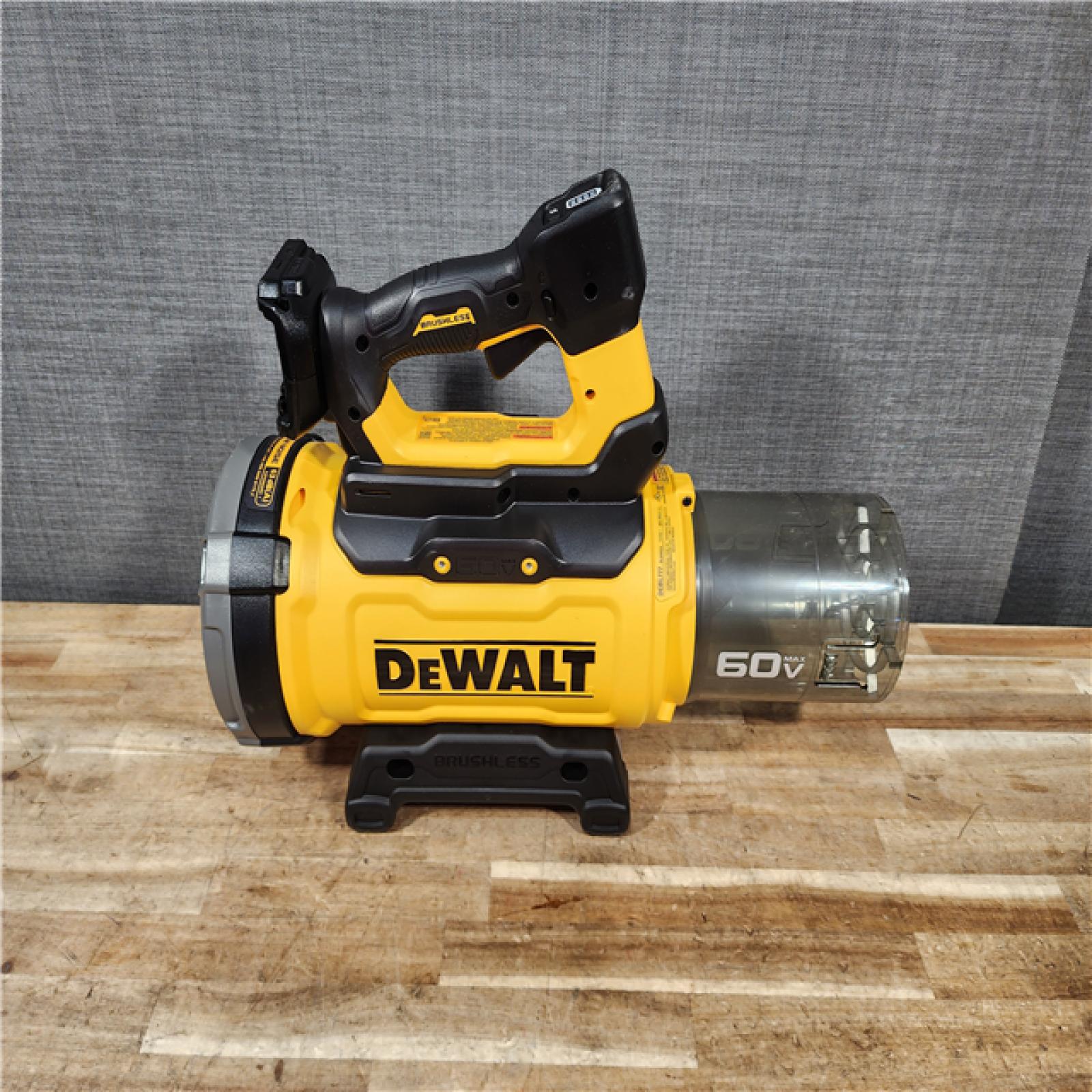 HOUSTON LOCATION - AS - IS DEWALT FLEXVOLT 60V MAX 160 MPH 760 CFM Brushless Cordless Battery Powered Blower (Tool-Only)