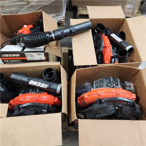 Dallas Location - As-Is Echo PB-580T 58.2 CC Back Pack Blower  (Lot Of 4)