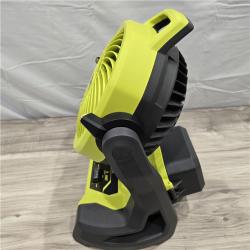 LIKE NEW! - RYOBI ONE+ 18V Cordless Bucket Top Misting Fan Kit