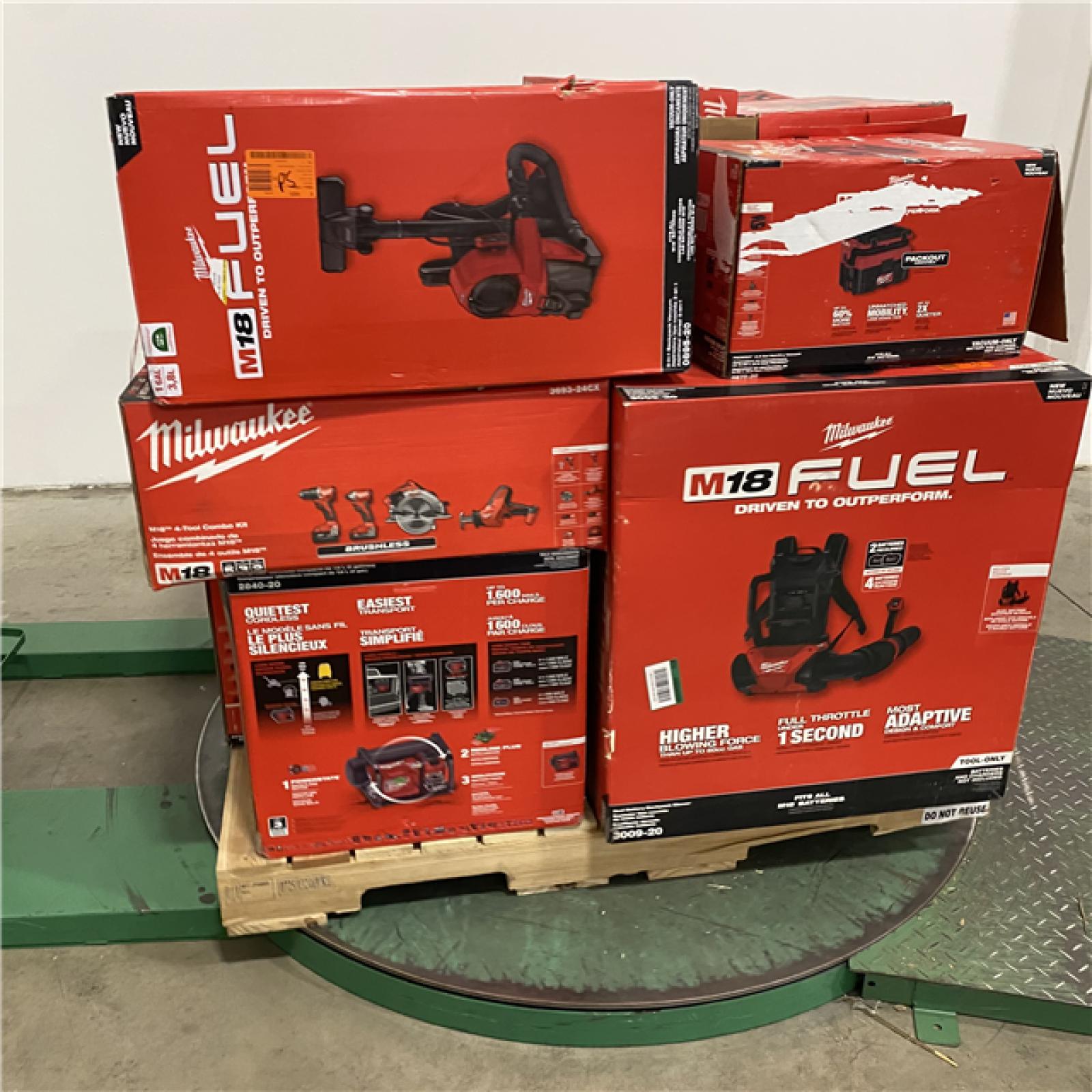 Dallas Location - As-Is MILWAUKEE Tool Pallet
