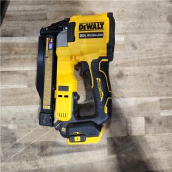 HOUSTON LOCATION - AS-IS DEWALT ATOMIC 20V MAX Lithium Ion Cordless 23 Gauge Pin Nailer Kit with 2.0Ah Battery and Charger