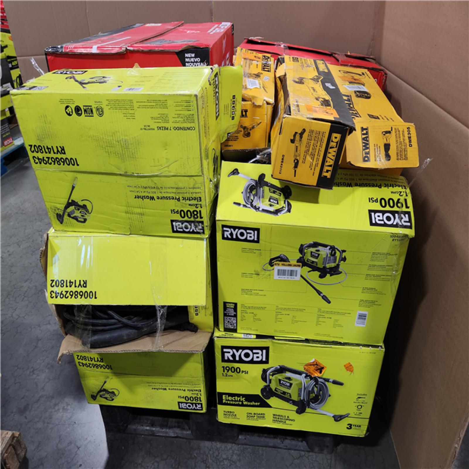 CALIFORNIA AS-IS TOOL PALLET