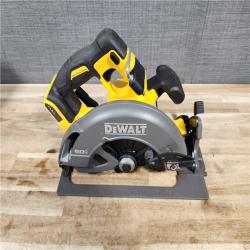 HOUSTON LOCATION - AS-IS DEWALT FLEXVOLT 60V MAX Cordless Brushless 7-1/4 in. Circular Saw with Brake (Tool Only)