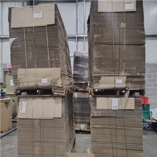 Pittston SHIPPING BOXES (3000 boxes) five Double stacked pallets 7728-A