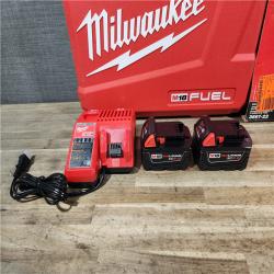 HOUSTON LOCATION - AS-IS (APPEARS LIKE NEW) Milwaukee FUEL 18V Lithium-Ion Brushless Cordless Hammer Drill and Impact Driver Combo Kit