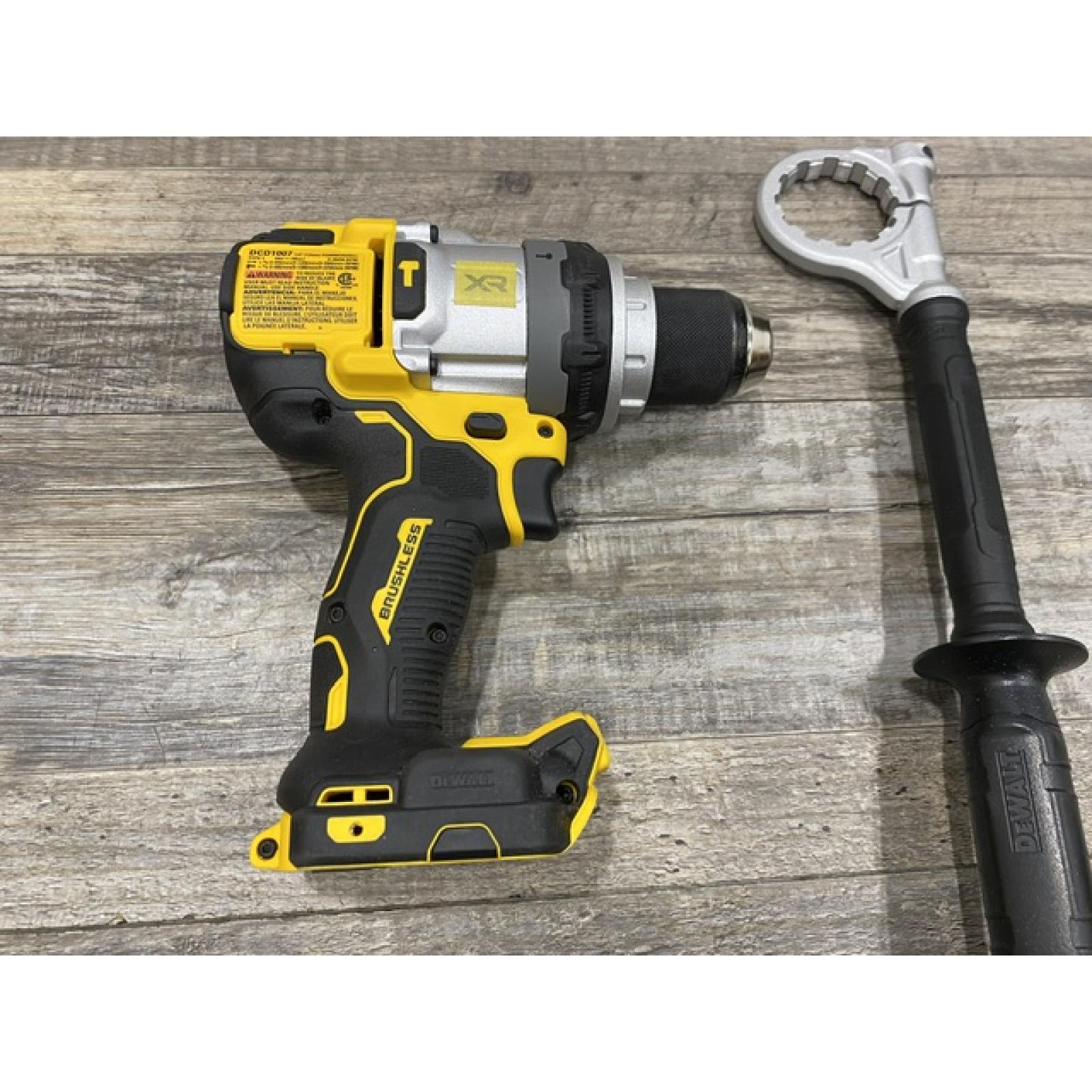 AS-IS DEWALT 20V MAX Brushless Cordless 1/2 3-Speed Hammer Drill (Tool-Only)