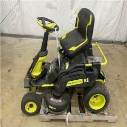 Houston Location - AS-IS Outdoor Power Equipment RYOBI R1 80V HP 30 IN SIT DOWN MOWER