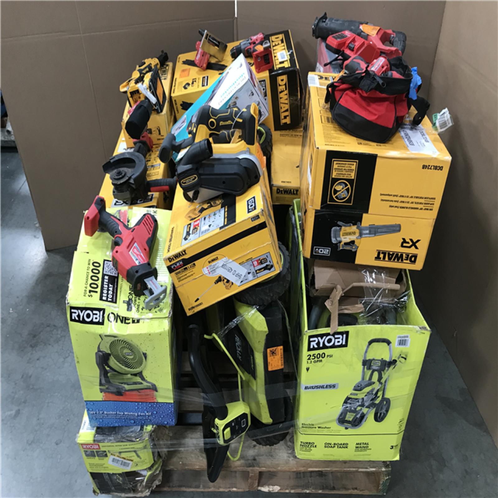 CALIFORNIA AS-IS TOOL PALLET