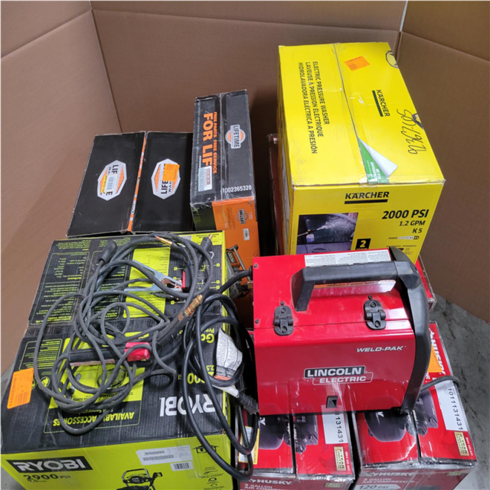 CALIFORNIA AS-IS OUTDOOR POWER EQUIPMENT