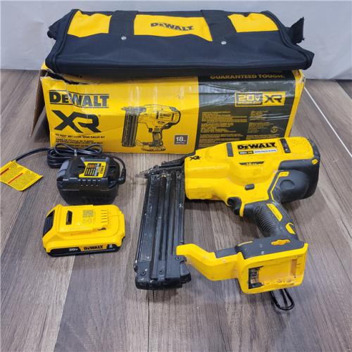 AS-IS DEWALT 20V MAX XR 18 Gauge Brad Nailer Kit