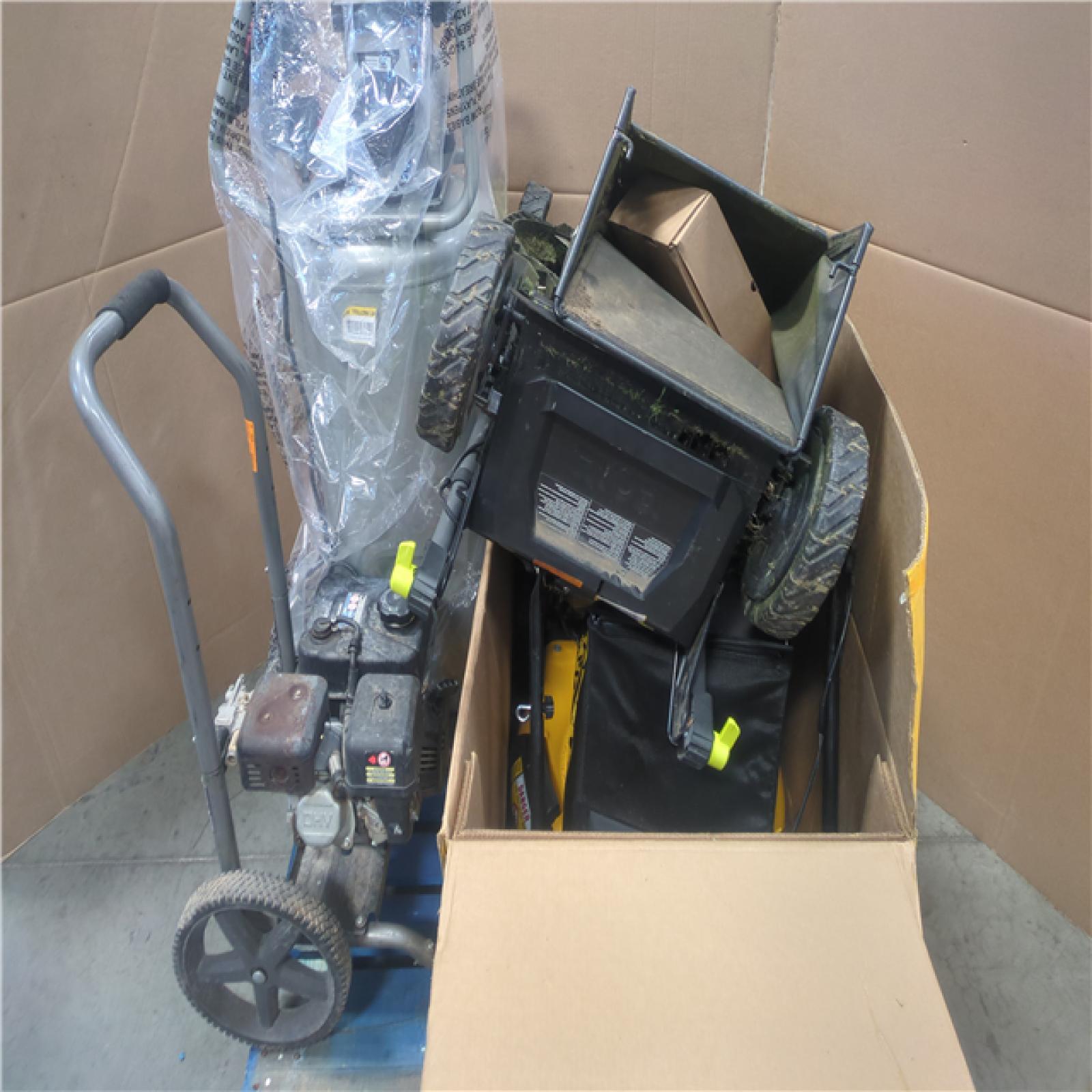 CALIFORNIA AS-IS OUTDOOR POWER EQUIPMENT