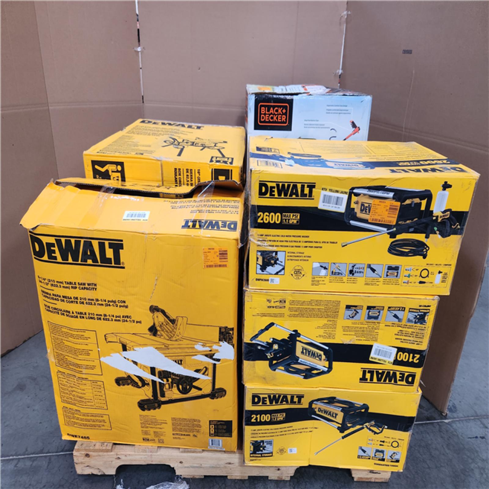CALIFORNIA AS-IS TOOL PALLET