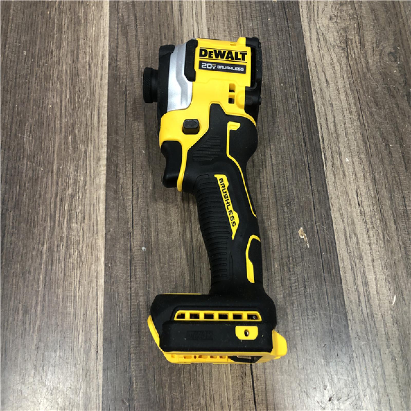 AS-IS DEWALT ATOMIC 20V MAX Cordless Brushless Compact 1/4 in. Impact Driver (Tool Only)