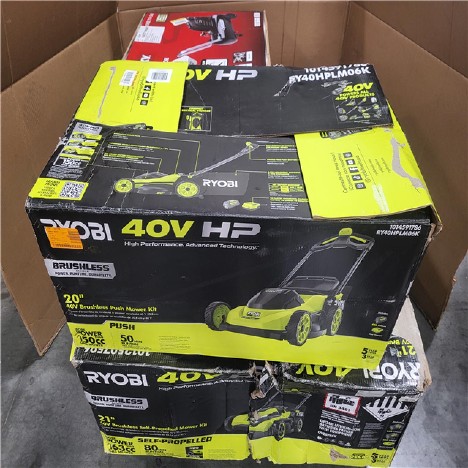California AS-IS Outdoor Power Equipment