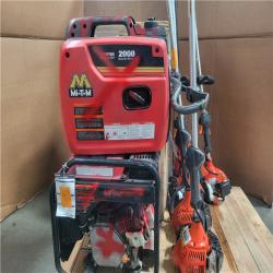 CALIFORNIA AS-IS OUTDOOR POWER EQUIPMENT