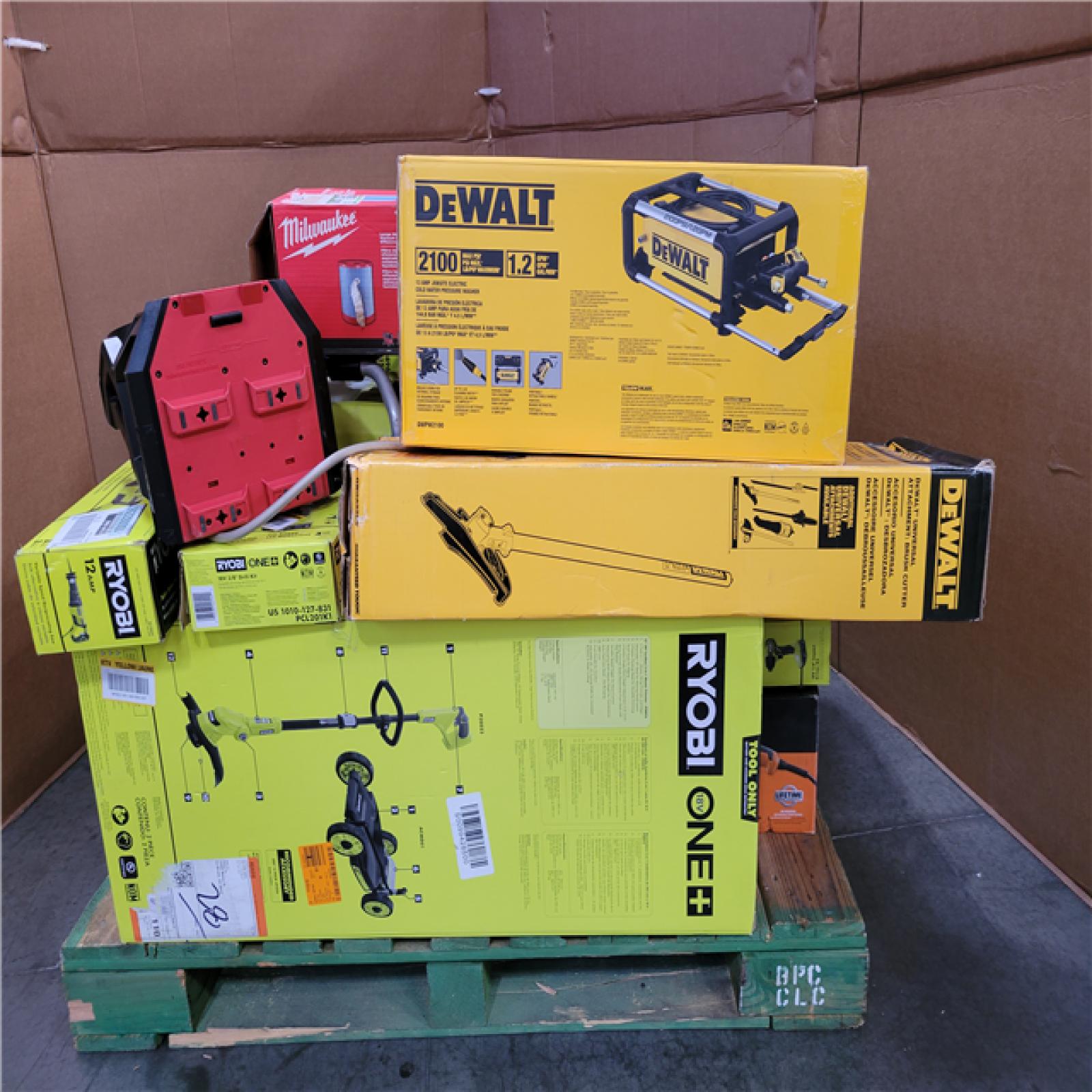 CALIFORNIA AS-IS TOOL PALLET