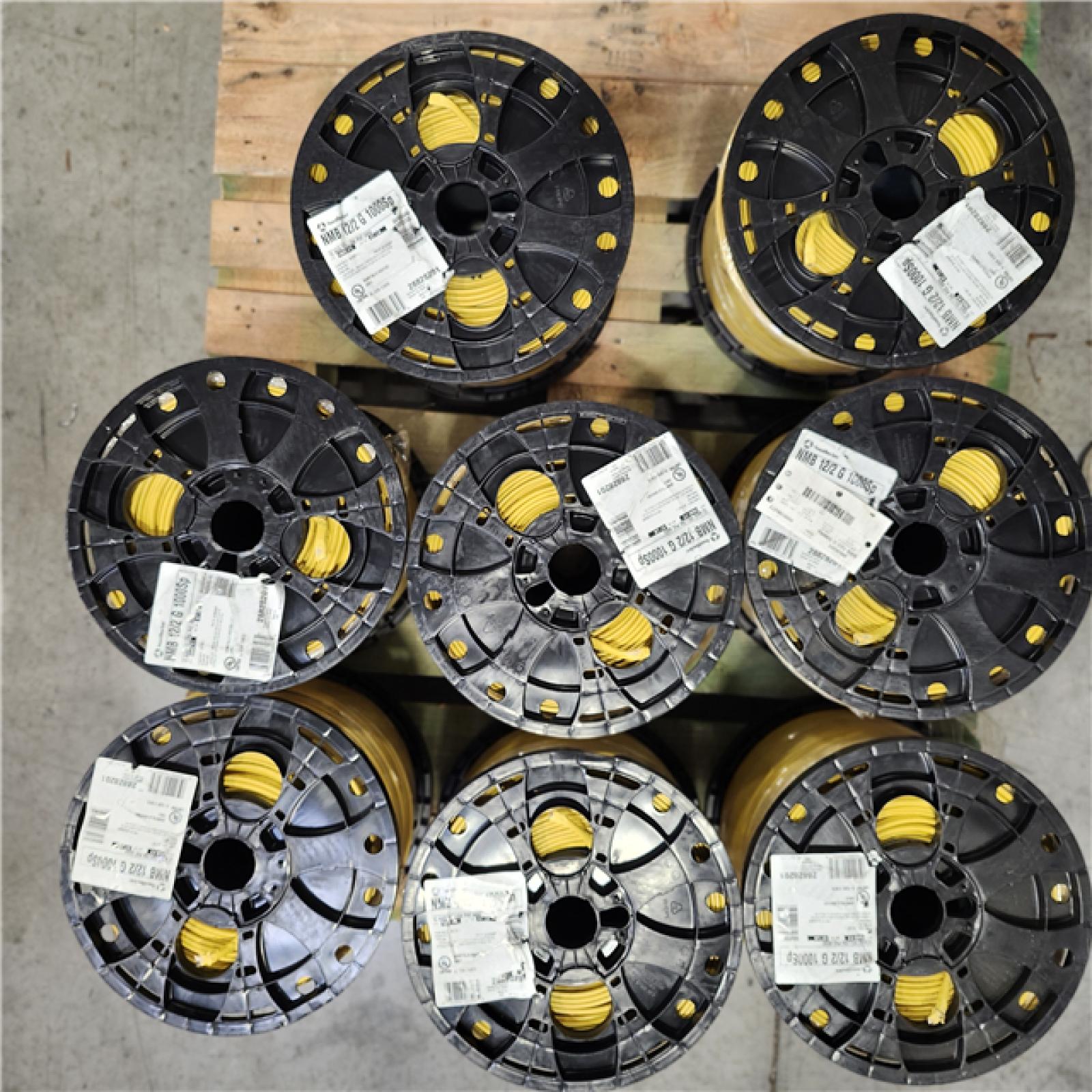 DALLAS LOCATION - Southwire 1000 ft. 12/2 Solid Romex SIMpull CU NM-B W/G Wire PALLET-(8 UNITS)