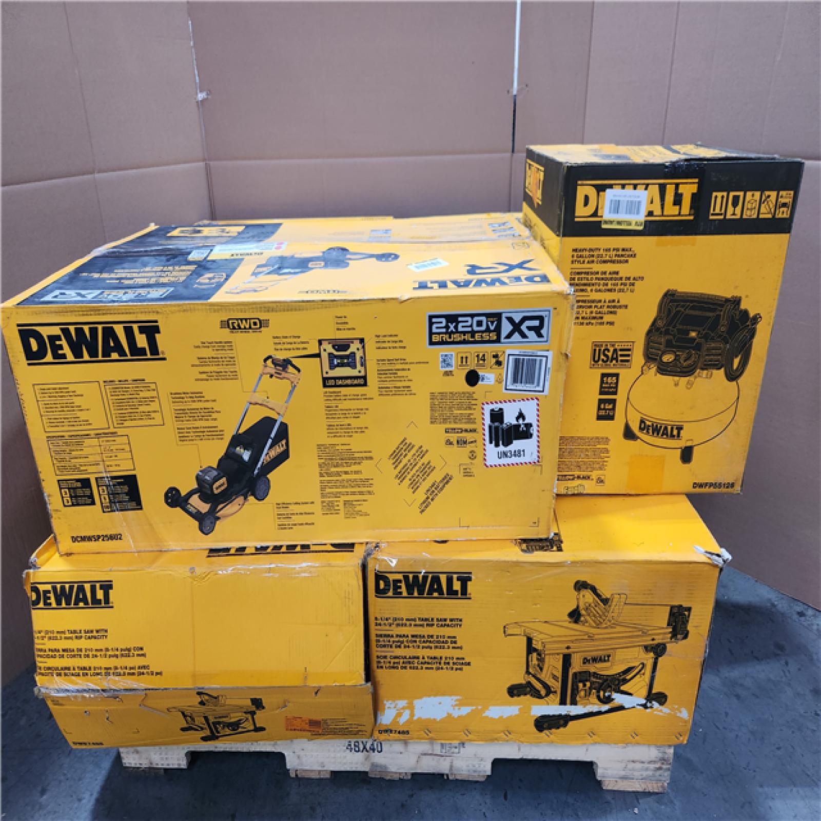 CALIFORNIA AS-IS TOOL PALLET