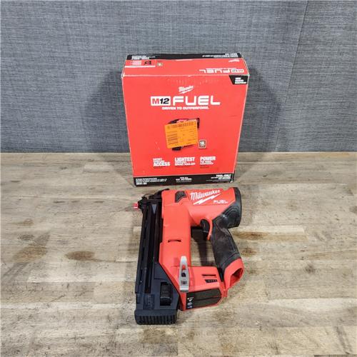 HOUSTON LOCATION - AS-IS Milwaukee M12 FUEL 18 Gauge Compact Brad Nailer (Tool-Only)