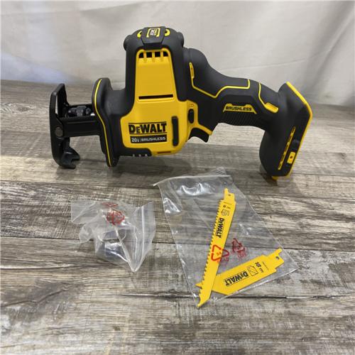 AS-IS DEWALT ATOMIC 20V MAX Cordless Brushless Compact Reciprocating Saw (Tool Only)