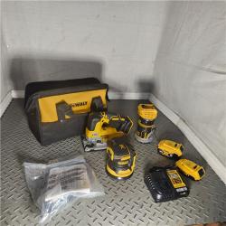 HOUSTON Location-AS-IS-DEWALT 20V MAX Lithium-Ion Cordless 3-Tool Combo Kit with 2.0 Ah Battery, 5.0 Ah Battery, Charger and Bag NEW!