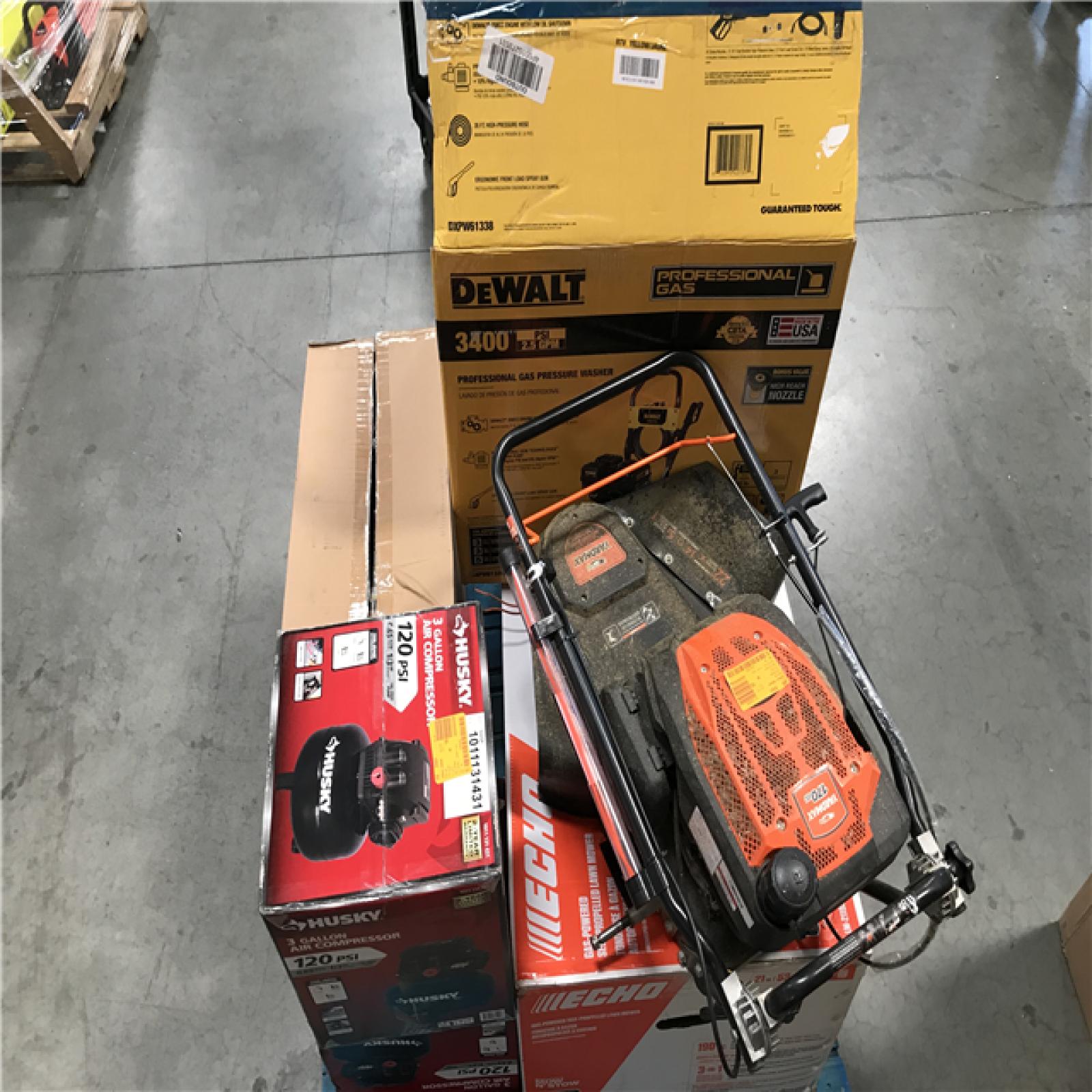 CALIFORNIA AS-IS OUTDOOR POWER EQUIPMENT